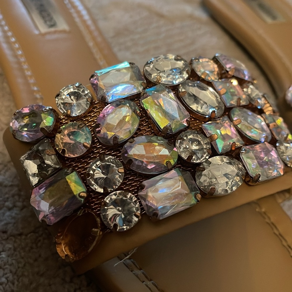 Steve Madden Rhinestone Sandals - Picture 4 of 4